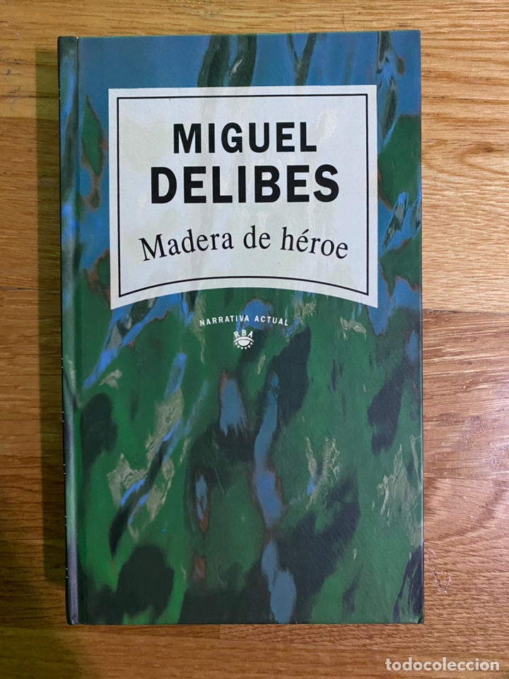 Libros de segunda mano: Miguel Delibes madera de h&eacute;roe - Foto 1