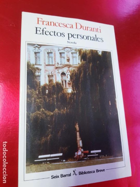Livres d'occasion: LIBRO-EFECTOS PERSONALES-FRANCESCA DURANTI-1&ordf;EDICI&Oacute;N-1989-PERFECTO ESTADO-VER FOTOS