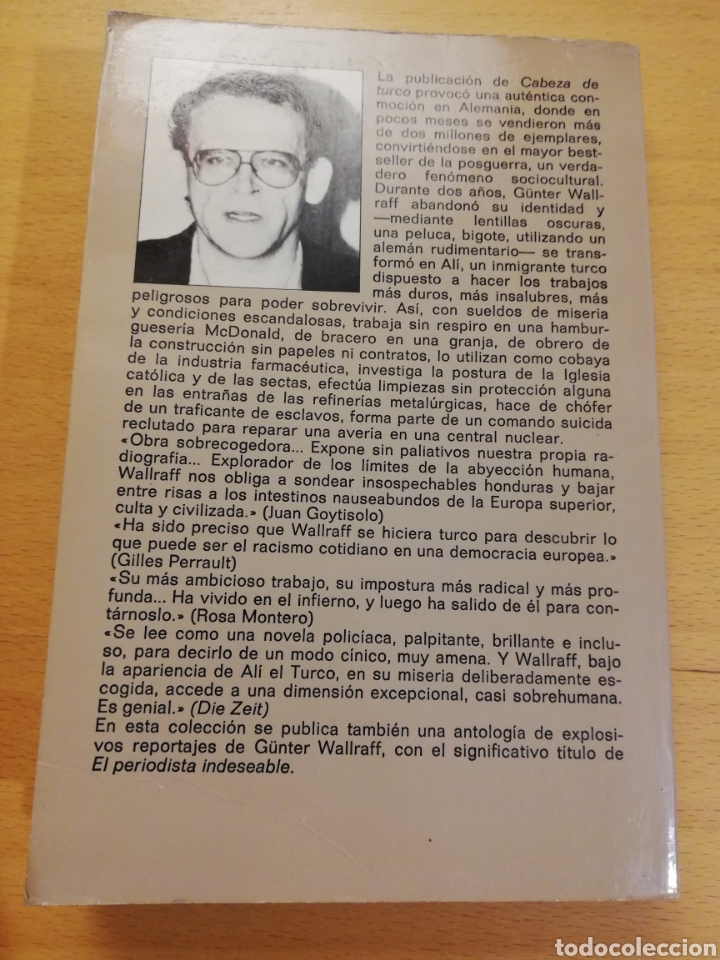 Libros de segunda mano: CABEZA DE TURCO (G&Uuml;NTER WALLRAFF) - Foto 5