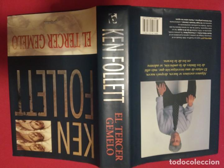 Libros de segunda mano: El Tercer Gemelo-KEN FOLLET. - Foto 2