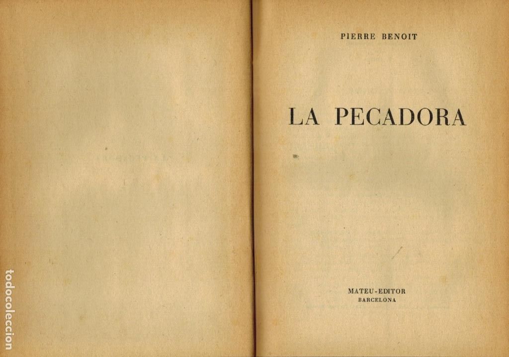 Libros de segunda mano: LA PECADORA - Foto 1
