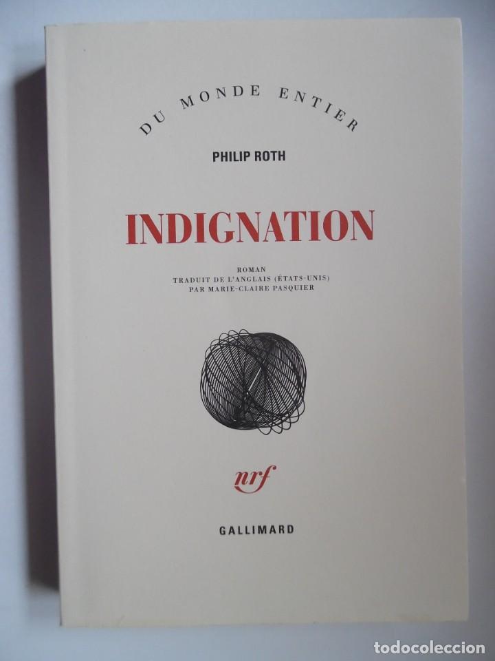 Libros de segunda mano: Roth. Indignation, de Philip Roth. En franc&eacute;s - Foto 5