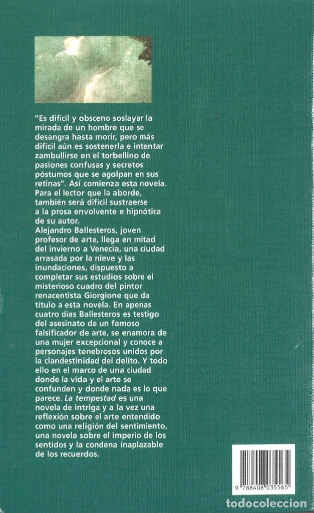 Libros de segunda mano: Juan Manuel de Prada. La tempestad. 2000 - Foto 2