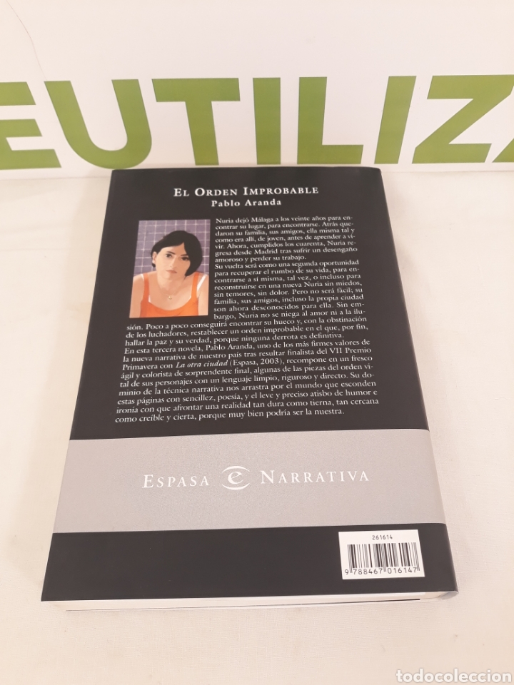 Libros de segunda mano: El orden Improbable.Pablo Aranda.Espasa. - Foto 2