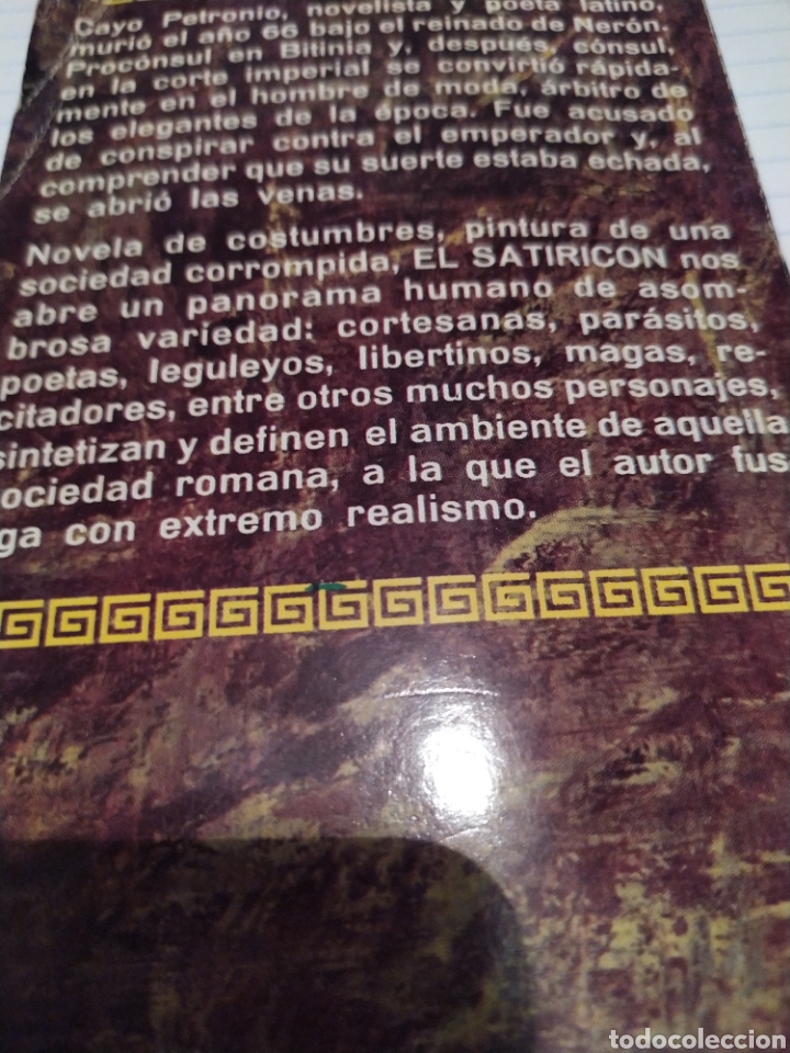 Libros de segunda mano: El satiricon - Foto 2