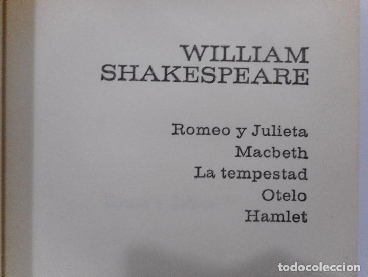 Libros de segunda mano: WILLIAM SHAKESPEARE    Tragedias    Y98802T - Foto 2
