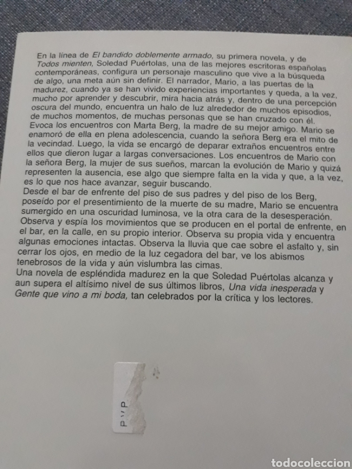 Libros de segunda mano: LA SE&Ntilde;ORA BERG . SOLEDAD PUERTOLAS. ANAGRAMA - Foto 3