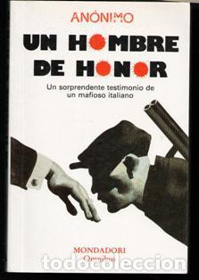 Libros de segunda mano: Un hombre de honor, An&oacute;nimo - Foto 1