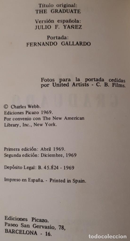 Libros de segunda mano: El graduado &ndash; Charles Webb - Foto 2