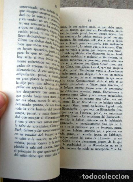 Libros de segunda mano: El Malogrado, de Thomas Bernhard - Foto 2