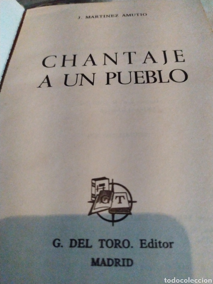 Libros de segunda mano: Chantaje a un pueblo - Foto 2
