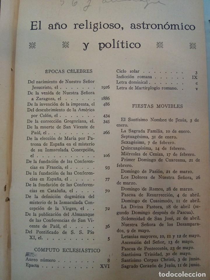 Libros de segunda mano: Almanaque Rosa para 1926     Y97780 - Foto 3