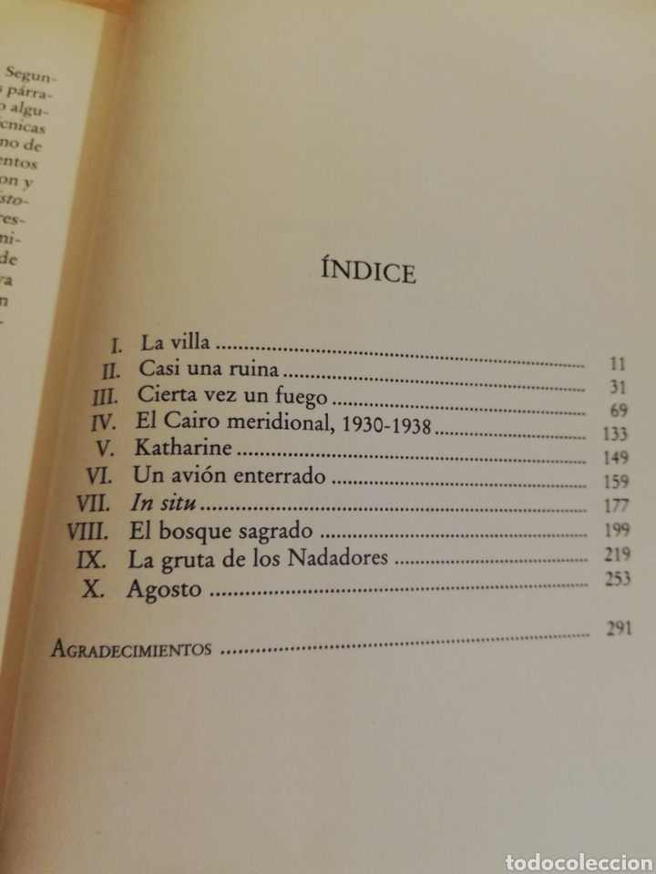 Libros de segunda mano: EL PACIENTE INGL&Eacute;S (MICHAEL ONDAATJE) - Foto 3