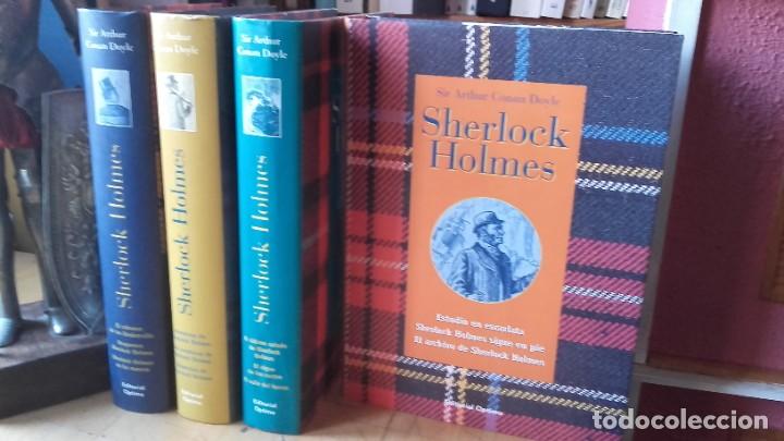 Conan Doyle Sherlock Holmes 4 Tomos Completa Comprar En