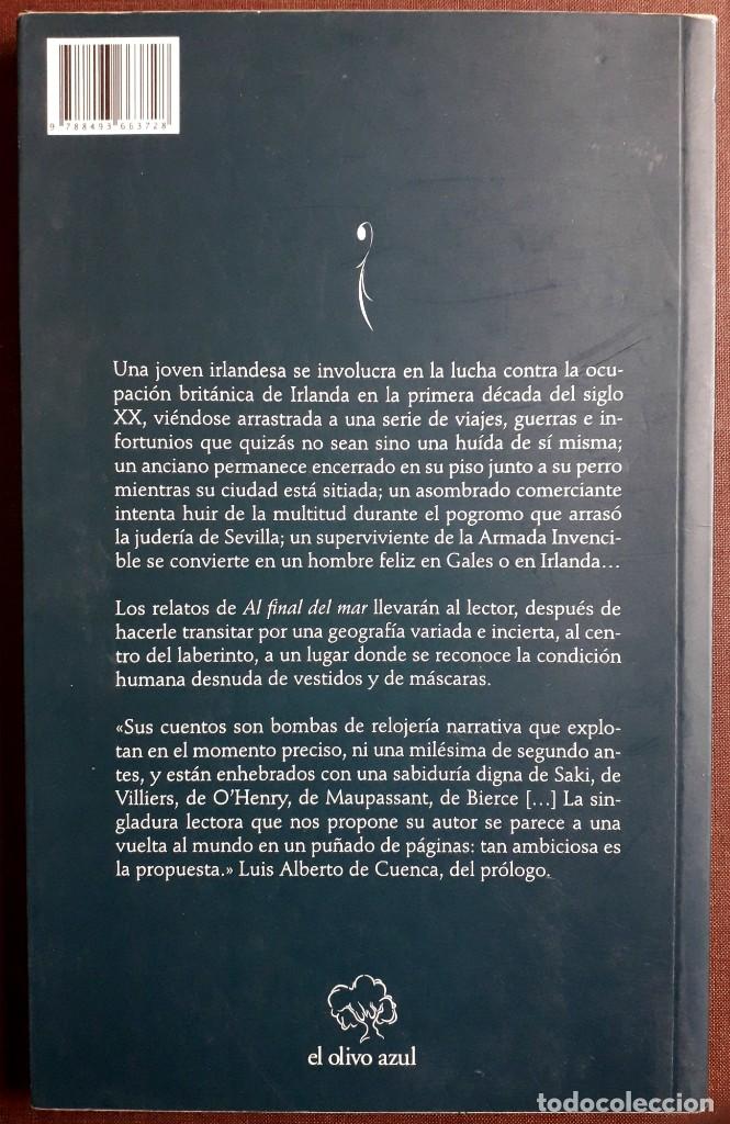 Libros de segunda mano: Gabriel Sofer . Al final del mar - Foto 2