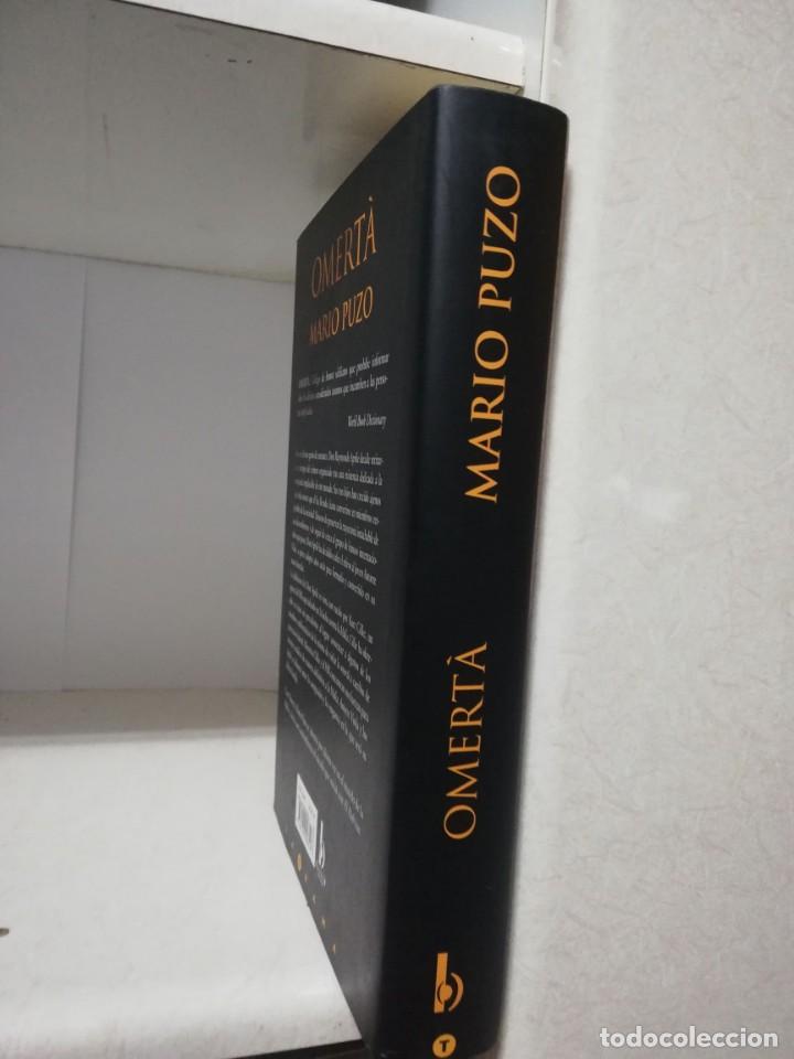 Libros de segunda mano: MARIO PUZO. OMERTA - Foto 2