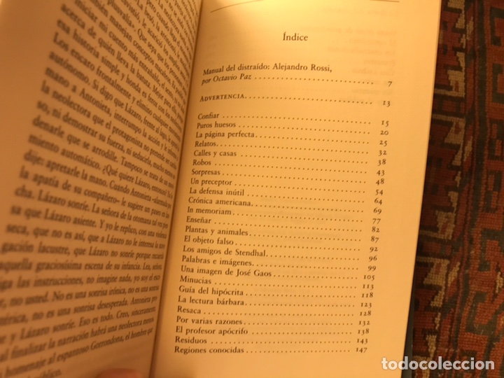 Libros de segunda mano: Manual del distra&iacute;do. Alejandro Rossi - Foto 7