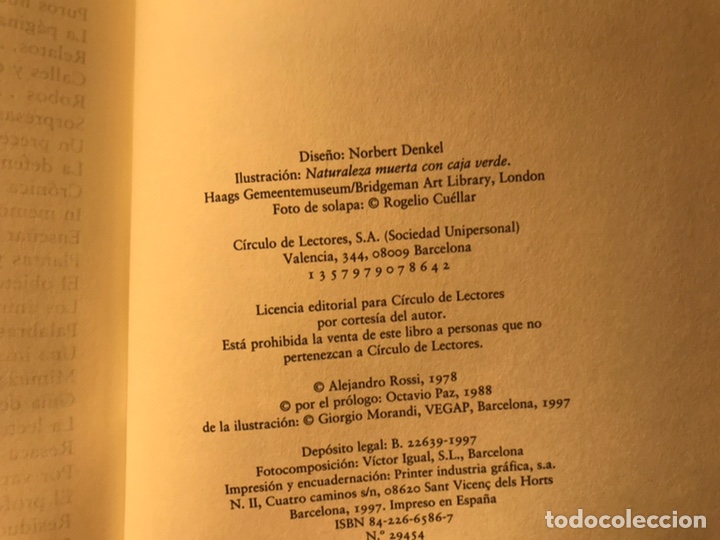 Libros de segunda mano: Manual del distra&iacute;do. Alejandro Rossi - Foto 9