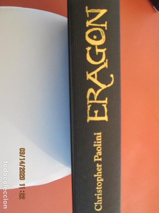 Libros de segunda mano: ERAGON - CHRISTOPHER PAOLINI - ROCA EDITORIAL 8&ordf; ED. 2005. - Foto 2