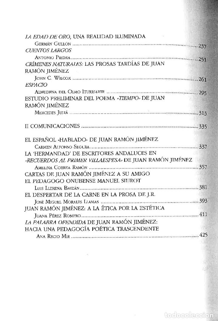 Libros de segunda mano: Juan Ram&oacute;n Jim&eacute;nez, prosista. - Foto 3