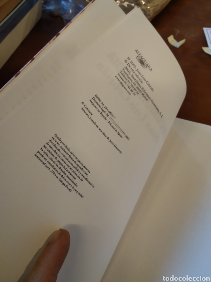 Libros de segunda mano: FRANCOMORIBUNDA. JUAN LUIS CEBRI&Aacute;N. EJEMPLAR EN PRUEBAS #4469 - Foto 4