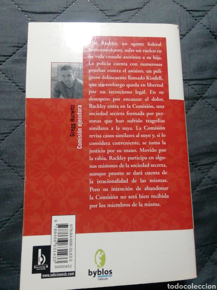 Libros de segunda mano: COMISI&Oacute;N EJECUTORA. GREGG HURWITZ - Foto 2