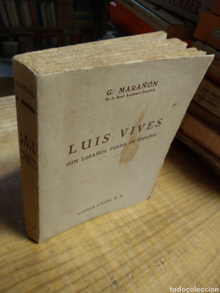 Libros de segunda mano: LUIS VIVES. G. MARA&Ntilde;ON #4297 - Foto 2