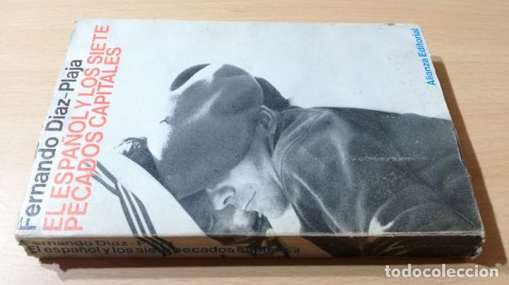 Gebrauchte B&uuml;cher: EL ESPA&Ntilde;OL Y LOS SIETE PECADOS CAPITALES - FERNANDO DIAZ PLAJA - ALIANZA EDITORIAL		&Ntilde;201