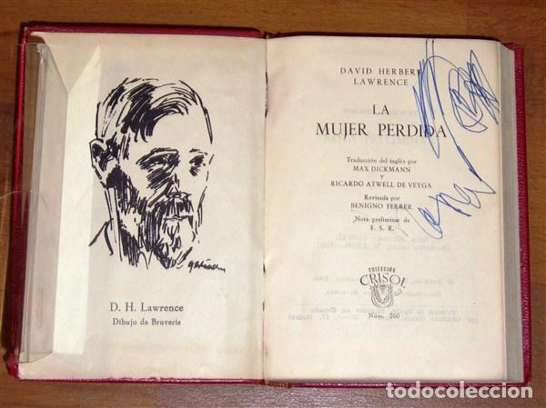 Libros de segunda mano: LAWRENCE, David Herbert. La mujer perdida (Crisol ; 260) - Foto 2