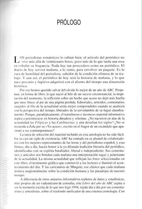 Libros de segunda mano: ABC El libro del a&ntilde;o ( 1994) - Foto 3