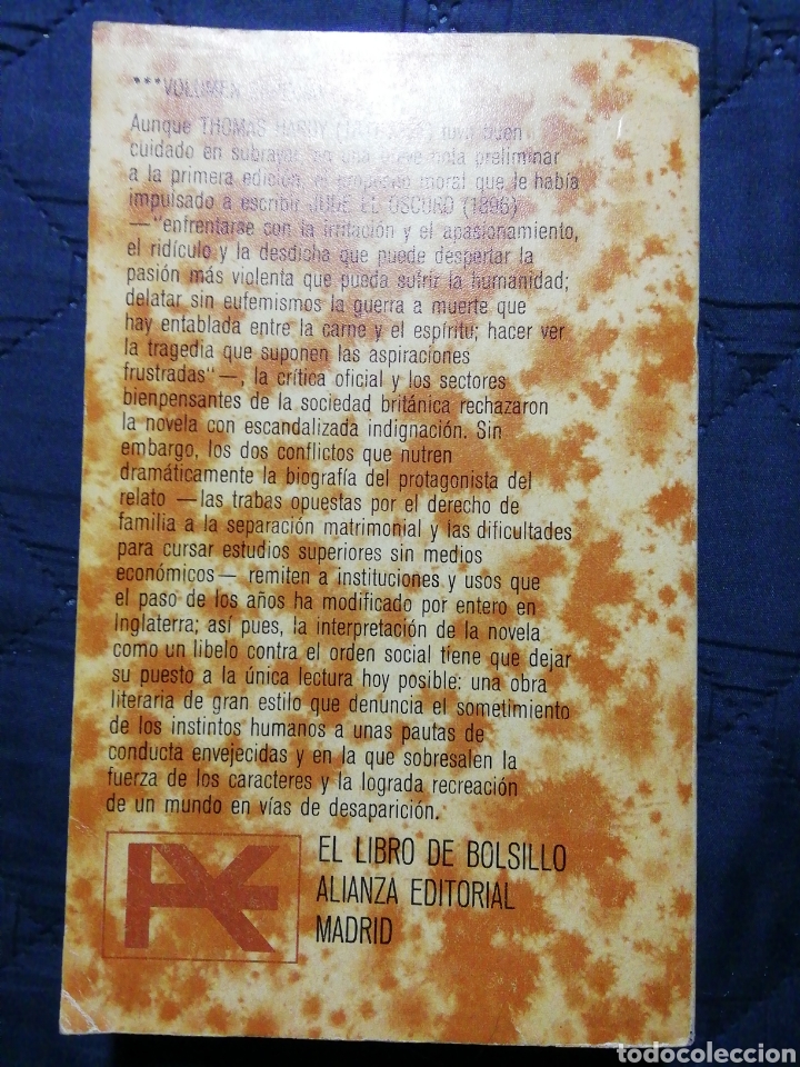 Libros de segunda mano: JUDE EL OSCURO. THOMAS HARDY - Foto 2