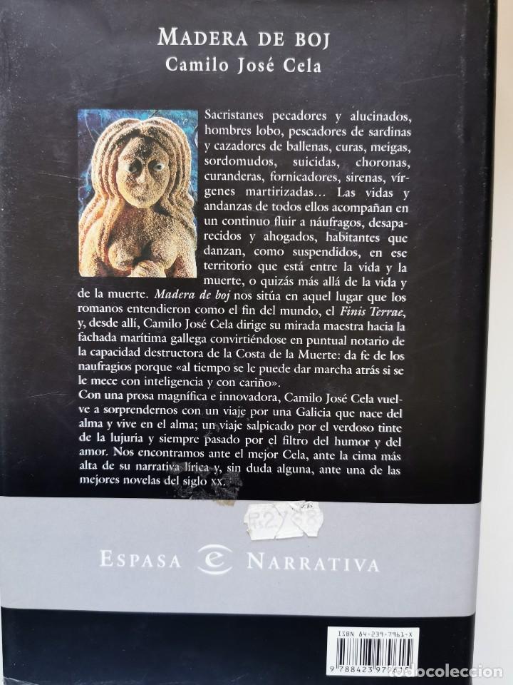 Libros de segunda mano: MADERA DE BOJ. (CAMILO JOSE CELA) - Foto 3