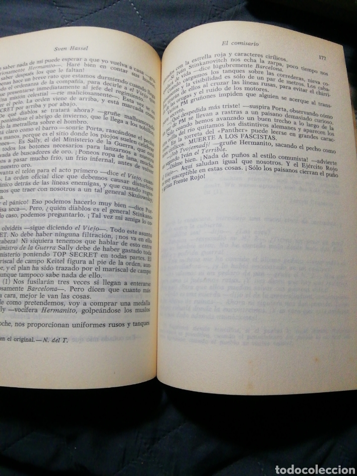 Libros de segunda mano: EL COMISARIO. SVEN HASSEL - Foto 3