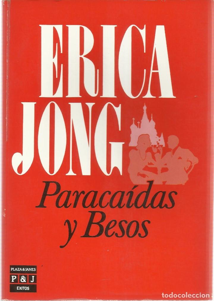 Libros de segunda mano: Paracaidas y Besos. (Erika Jong). - Foto 1