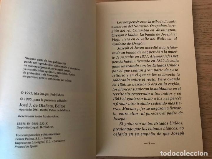 Libros de segunda mano: &Eacute;RAMOS COMO EL CIERVO - JEFE JOSEPH - Foto 4