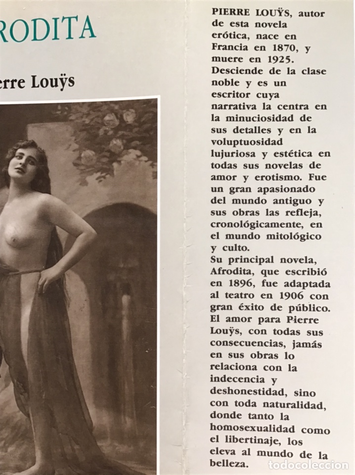 Libros de segunda mano: AFRODITA / PIERRE LOUYS / EDICIONES CASSET - Foto 2