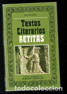 Libros de segunda mano: Textos Literarios. Hetitas. An&oacute;nimo - Foto 1