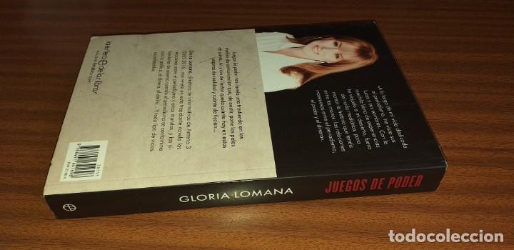 Libros de segunda mano: Juegos de poder --- Gloria Lomana - Foto 3