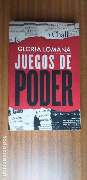 Libros de segunda mano: Juegos de poder --- Gloria Lomana - Foto 1