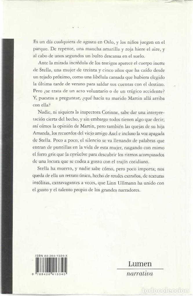 Libros de segunda mano: El adios de Stella. (Linn Ullmann) Lumen 2002 - Foto 2