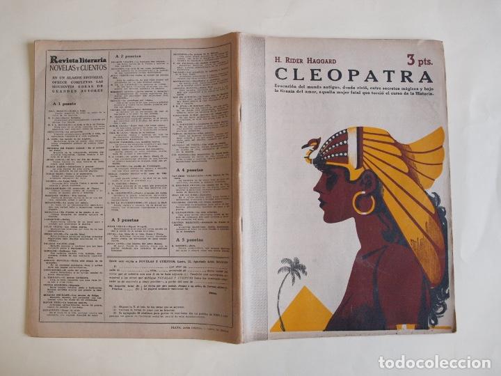 cleopatra haggard novel
