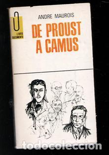 Libros de segunda mano: De Proust a Camus. Andr&eacute; Maurois - Foto 1