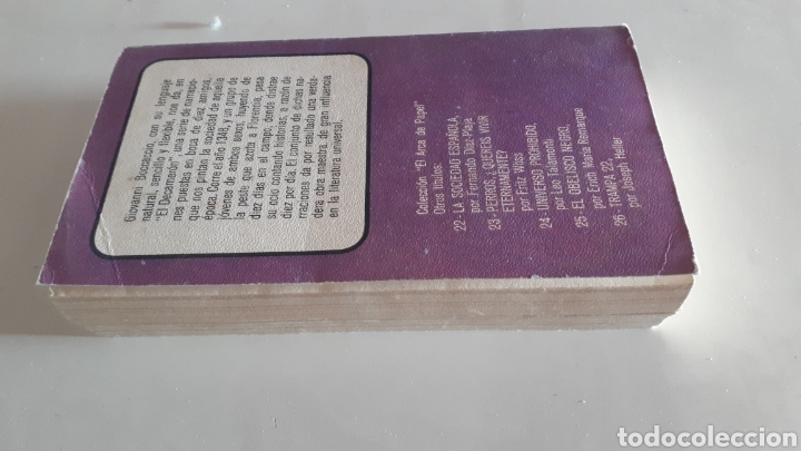 Libros de segunda mano: El Decamer&oacute;n. Arca de papel. - Foto 2