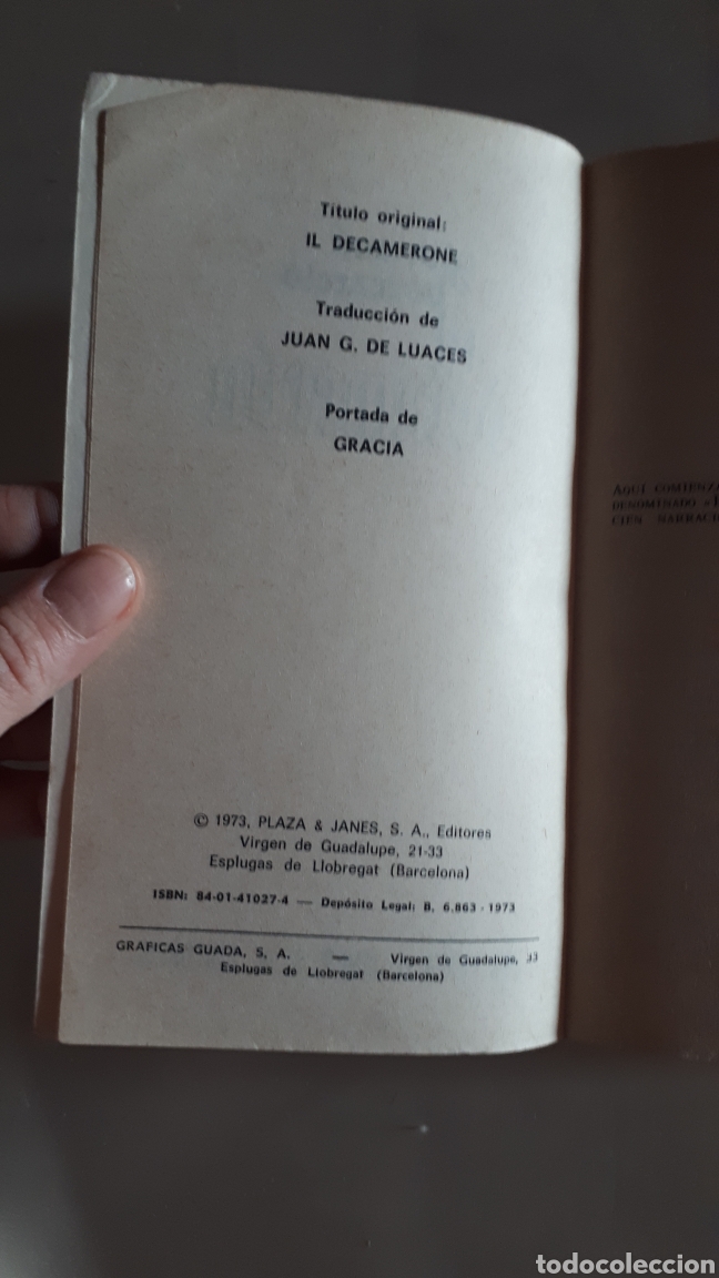 Libros de segunda mano: El Decamer&oacute;n. Arca de papel. - Foto 3