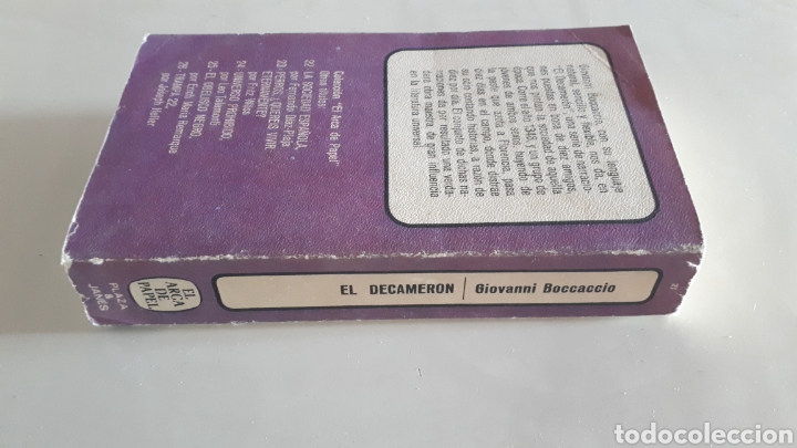 Libros de segunda mano: El Decamer&oacute;n. Arca de papel. - Foto 1