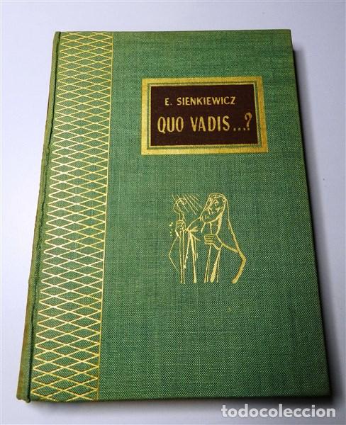 Libros de segunda mano: SIENKIEWICZ, E. Quo Vadis?... (Tesoro Viejo) - Foto 1