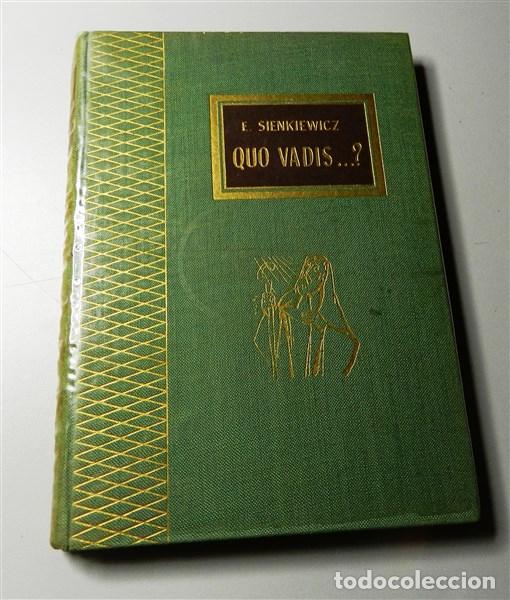 Libros de segunda mano: SIENKIEWICZ, E. Quo Vadis?... (Tesoro Viejo) - Foto 1