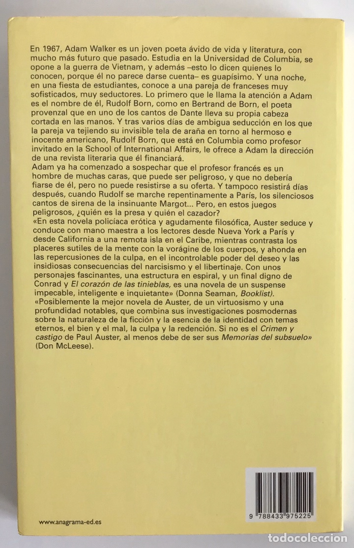 Libros de segunda mano: INVISIBLE / PAUL AUSTER / ANAGRAMA - Foto 3