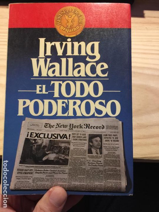 Libros de segunda mano: El todo poderoso - Irving Wallace - Foto 1