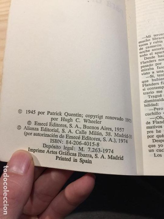 Libros de segunda mano: ENIGMA PARA DIVORCIADAS. - PATRICK QUENTIN. - Foto 2